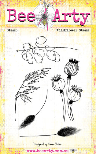 Wildflower Stems - Clear Stamp Set