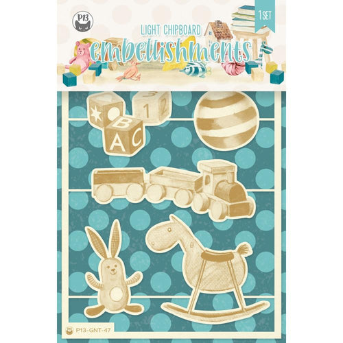 Die-Cut Chipboard Embellishments P13