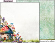 Load image into Gallery viewer, Garden Gnome - 12&quot;x12&quot; Scrapbooking Paper