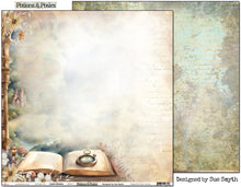 Load image into Gallery viewer, Castle Window - 12"x12" Scrapbooking Paper