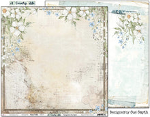 Load image into Gallery viewer, Flower Trellis - 12"x12" Scrapbooking Paper