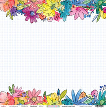 Load image into Gallery viewer, Floralicious - 12&quot;x12&quot; Scrapbooking Paper