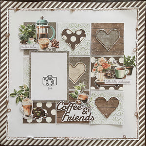 Coffee & Friends Single Layout Kit