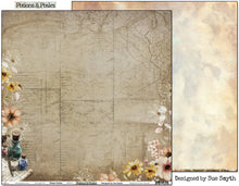 Load image into Gallery viewer, Flower Potion - 12"x12" Scrapbooking Paper