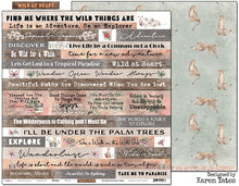 Load image into Gallery viewer, Wander - 12&quot;x12&quot; Scrapbooking Paper