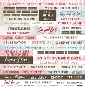 Sugar & Spice - 12"x12" Scrapbooking Paper
