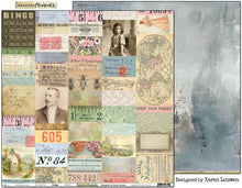 Load image into Gallery viewer, Collage - 12&quot;x12&quot; Scrapbooking Paper