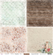 Load image into Gallery viewer, Grunge Heart - 12&quot;x12&quot; Scrapbooking Paper