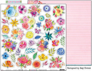 Bloom Bright - 12"x12" Scrapbooking Paper