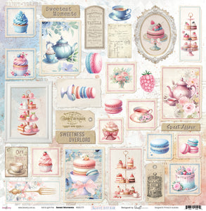 Sweet Moments - 12"x12" Scrapbooking Paper