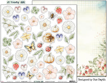 Load image into Gallery viewer, Cottage Garden - 12"x12" Scrapbooking Paper