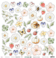Load image into Gallery viewer, Cottage Garden - 12"x12" Scrapbooking Paper
