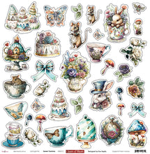 Load image into Gallery viewer, Sweet Teatime - 12&quot;x12&quot; Scrapbooking Paperwork