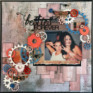 Besties Forever Single Layout Kit