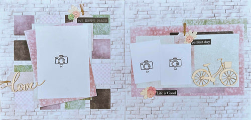 Love  Double Page Layout Kit