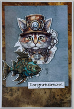 Load image into Gallery viewer, Steampunk Cuties Card Kit