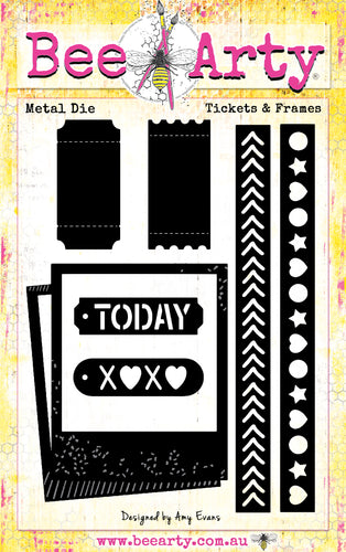 Tickets and Frames - Metal Die