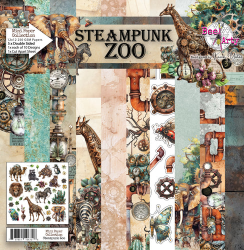 Steampunk Zoo - Mini Collection Paper Pack