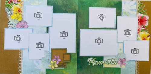 Memorable Double Page Layout Kit