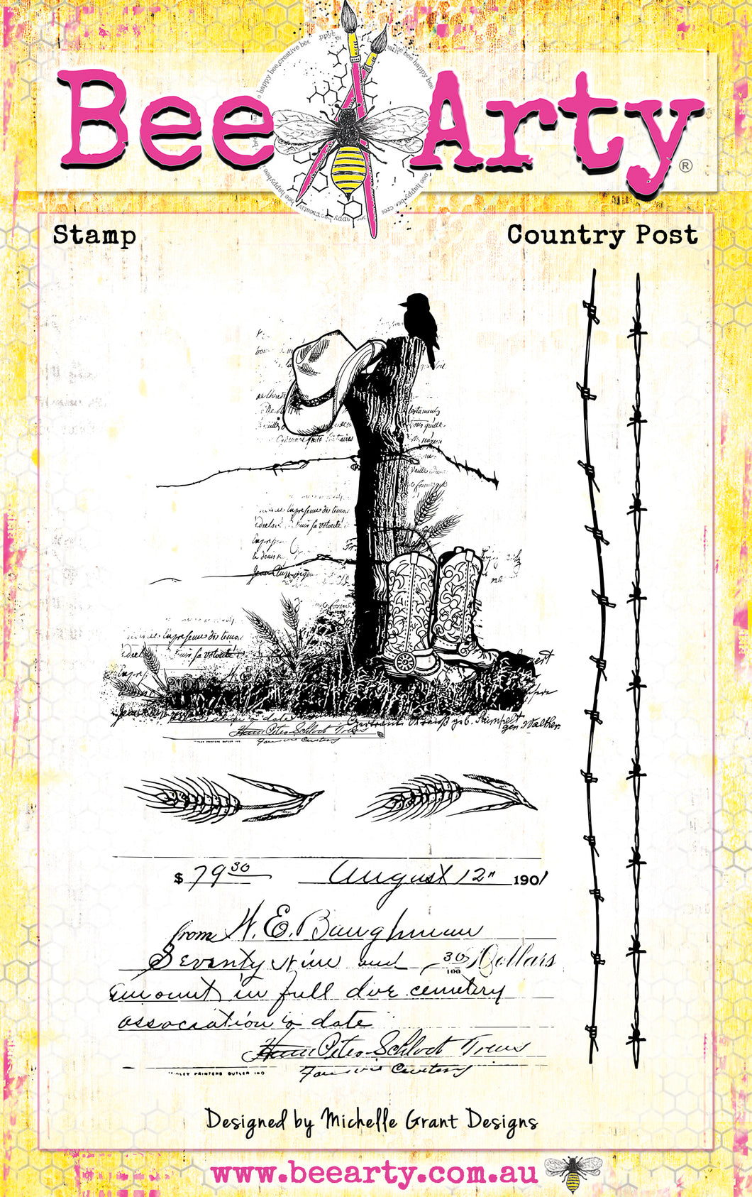 Country Post - Clear Stamp Set