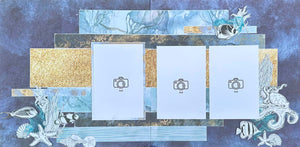 Saltwater Double Page Layout Kit