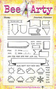 Journal Planner - Clear Stamp Set