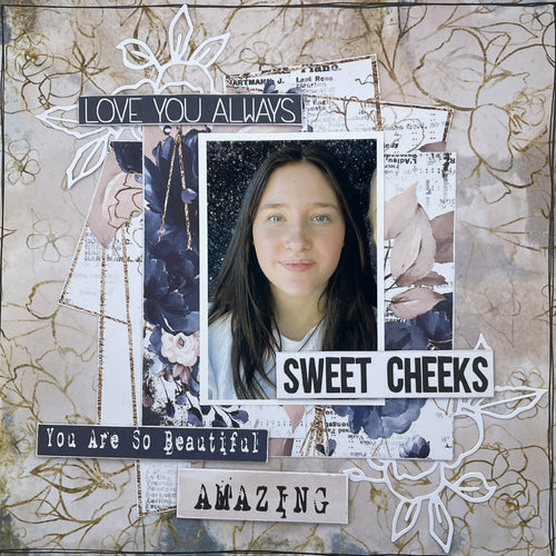 Sweet Cheeks Single Page Layout Kit