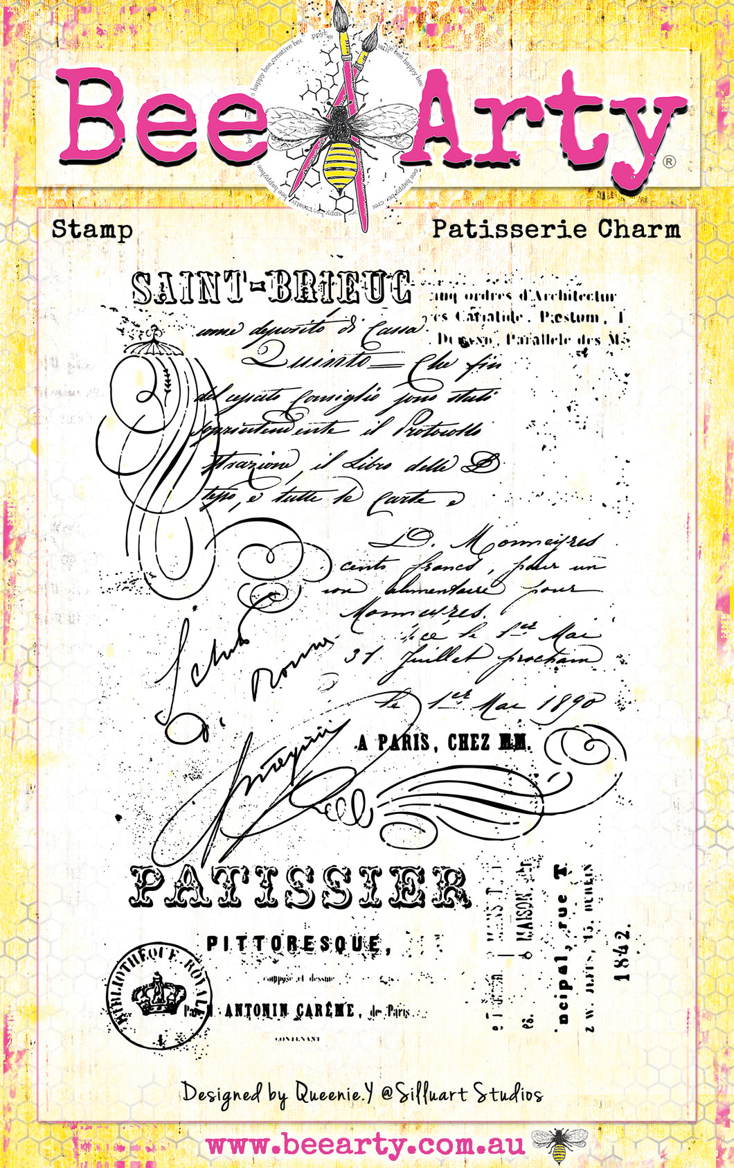 Patisserie Charm - Clear Stamp Set