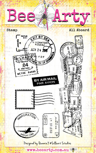 All Aboard - Clear Stamp Set