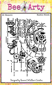 Rustic Rivet - A5 Stencil