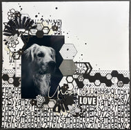 Unconditional Love Single Layout Kit