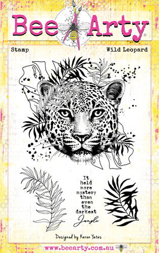 Wild Leopard - Clear Stamp Set