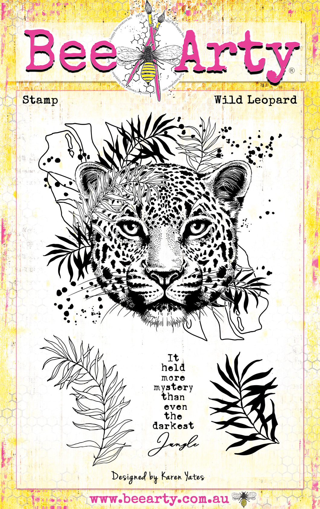 Wild Leopard - Clear Stamp Set