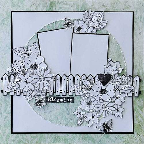 Blooming Single Page Layout