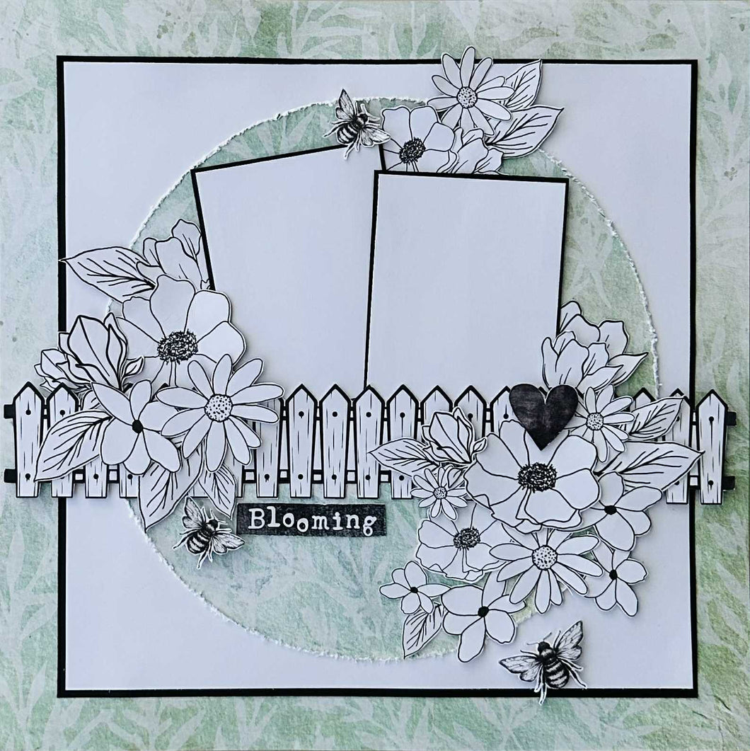 Blooming Single Page Layout