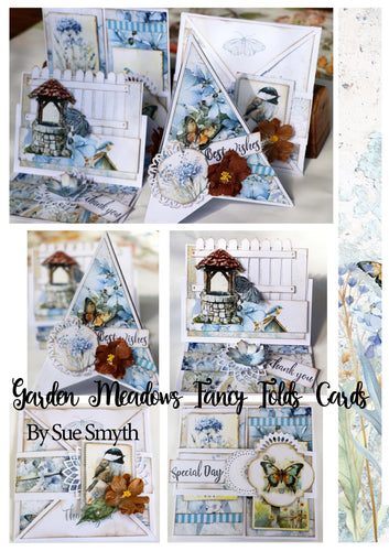 Paperific Garden Meadows Fancy Fold Cards