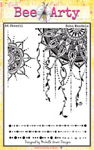 Load image into Gallery viewer, Boho Mandala - A4 Stencil