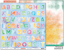 Load image into Gallery viewer, Alphabet - 12&quot;x12&quot; Scrapbooking Paper