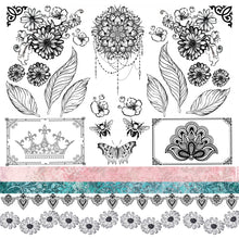 Load image into Gallery viewer, Free Vibe - 12&quot;x12&quot; Scrapbooking Paper Cut &amp; Colour