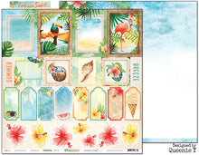 Load image into Gallery viewer, Sunbathing - 12&quot;x12&quot; Scrapbooking Paper