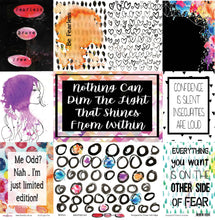Load image into Gallery viewer, Fearless Brave &amp; Free - Paper Collection Pack
