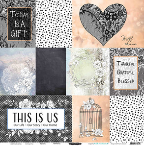 Family - 12"x12" Scrapbooking Paper