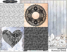 Load image into Gallery viewer, Heart - 12&quot;x12&quot; Scrapbooking Paper