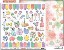 Load image into Gallery viewer, Bunting - 12&quot;x12&quot; Scrapbooking Paper