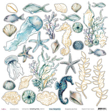 Load image into Gallery viewer, Something Fishy - 12&quot;x12&quot; Scrapbooking Paper