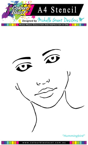 Face - A4 Stencil