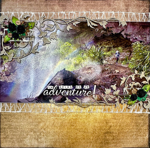 Going on an Adventure! Single Page Layout Kit