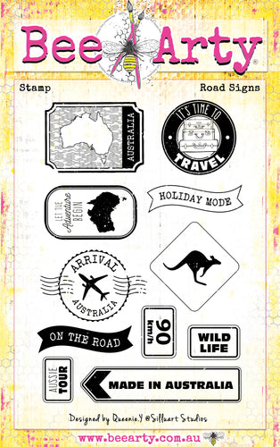 Road Signs - Clear Stamp Set