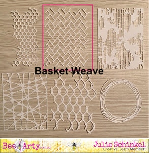 Basket Weave - Metal Die
