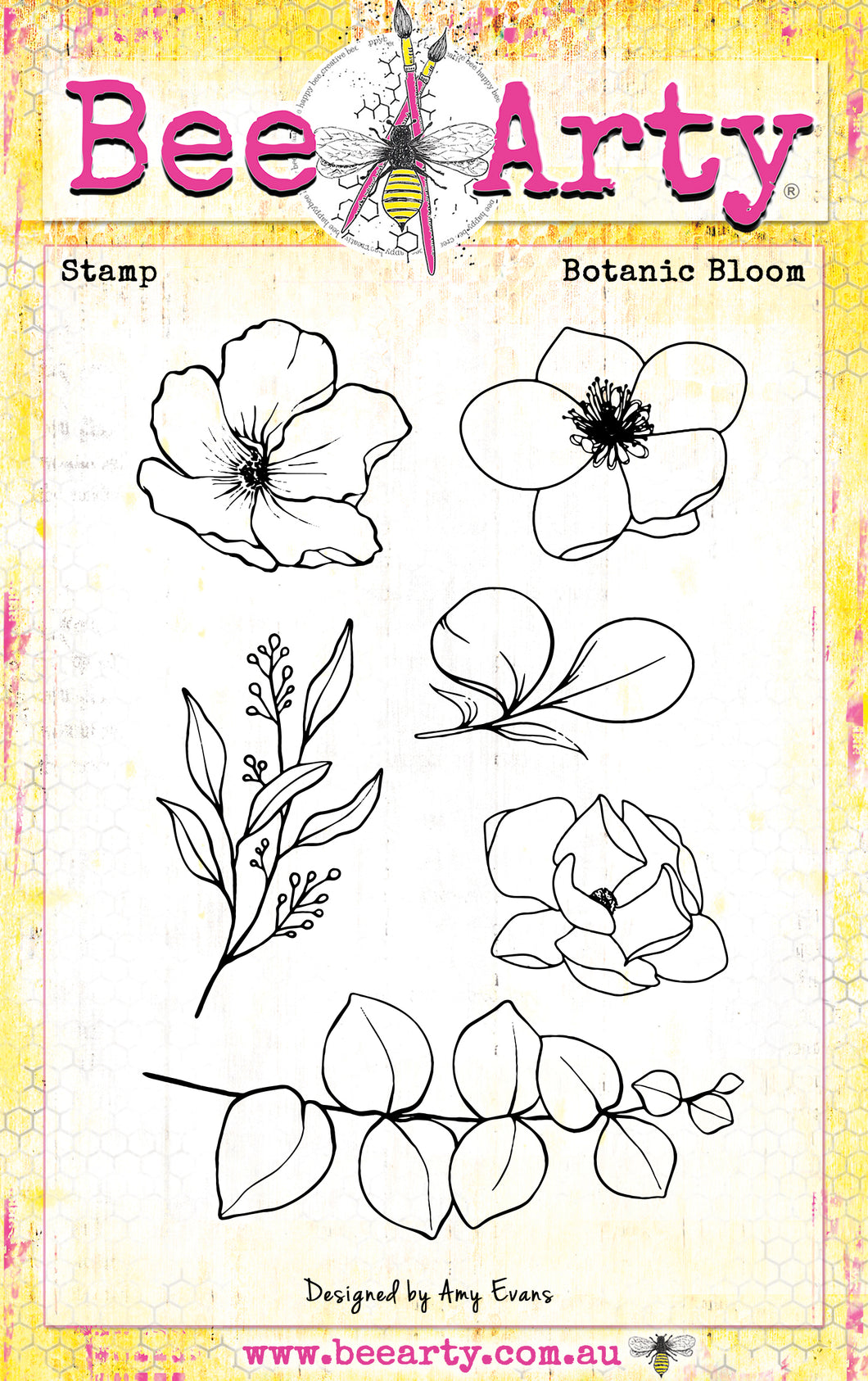 Botanic Bloom - Clear Stamp Set